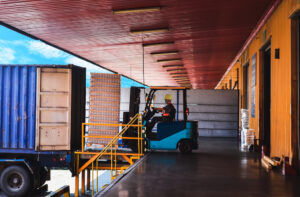 material transfer zone